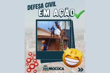 DEFESA CIVIL DE MOCOCA SEGUE ATUANDO PARA GARANTIR A SEGURANÇA DA POPULAÇÃO