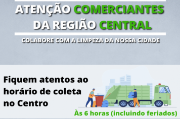 ATENÇÃO COMERCIANTES DO CENTRO DE MOCOCA