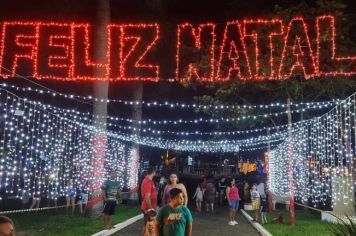 INAUGURAÇÃO DAS LUZES DE NATAL EM SÃO BENEDITO DAS AREIAS