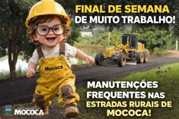 MANUTENÇÃO CONTÍNUA NAS ESTRADAS RURAIS E VICINAIS 