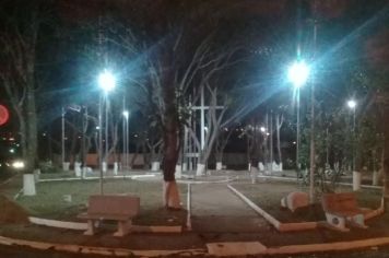 Praça Antônio Pereto em Mococa passa por revitalização e oferece mais segurança e lazer à comunidade local