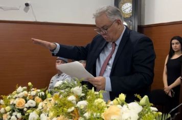 SESSÃO SOLENE DE POSSE DO PREFEITO, VICE-PREFEITO E VEREADORES DE MOCOCA