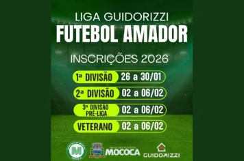 ATENÇÃO, FUTEBOL AMADOR! 