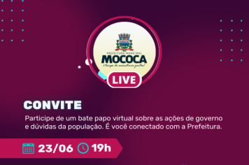 O BATE PAPO COM A PREFEITURA ESTÁ DE VOLTA!