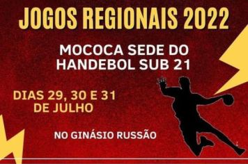 MOCOCA É SEDE DOS JOGOS REGIONAIS SUB 21 MASCULINO E FEMININO