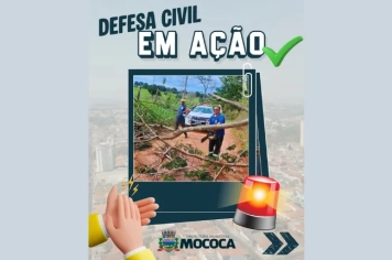  DEFESA CIVIL DE MOCOCA EM AÇÃO