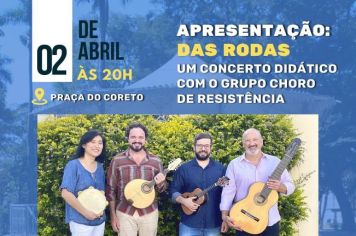 “DAS RODAS” 1º EVENTO DA PROGRAMAÇÃO DO MÊS DE ANIVERSÁRIO