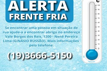 PREFEITURA MUNICIPAL DE MOCOCA ESTÁ ACOLHENDO PESSOAS EM SITUAÇÃO DE RUA NESTA ÉPOCA DE FRIO.
