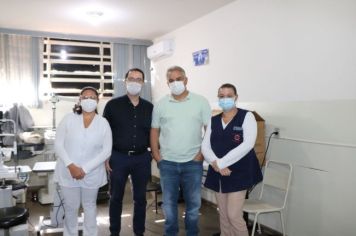 PREFEITURA MANTÉM CONSULTAS OFTALMOLÓGICAS NESTE FERIADO, 70 PESSOAS FORAM ATENDIDAS 