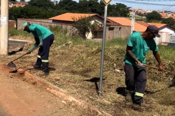 LIMPEZA GERAL NO BAIRRO JARDIM ITÁLIA