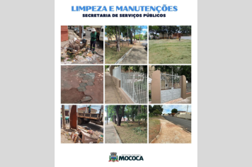 EQUIPE DA LIMPEZA PÚBLICA A TODO VAPOR