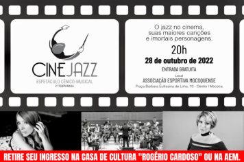 ESPETÁCULO CINEJAZZ EM MOCOCA
