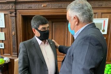  VISITA  AO SECRETÁRIO ESTADUAL DE ESPORTES EM BUSCA POR APOIO PARA O TROFÉU CHICO PISCINA 