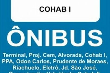 MELHORIAS NO TRANSPORTE COLETIVO URBANO EM MOCOCA.