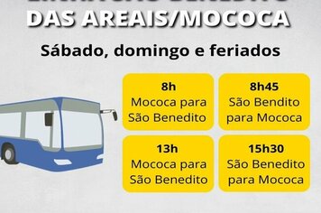 PREFEITURA AUMENTA ITINERÁRIO DE TRANSPORTE URBANO EM SÃO BENEDITO.