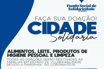 FUNDO SOCIAL DE SOLIDARIEDADE LANÇA CAMPANHA DE ARRECADAÇÃO DE ALIMENTOS NOS SUPERMERCADOS.