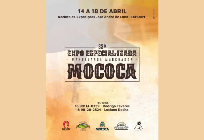  MOCOCA RECEBE A 33ª EXPO ESPECIALIZADA MANGALARGA MARCHADOR 