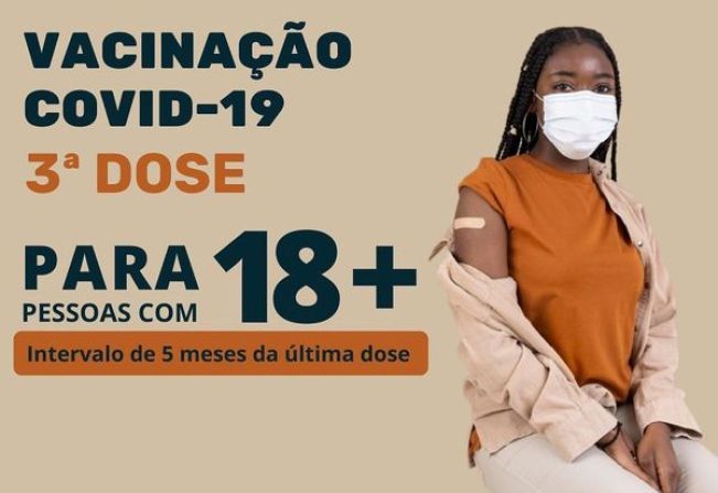 MUDANÇA NO INTERVALO DA VACINAÇÃO DA DOSE ADICIONAL