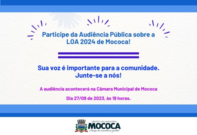 AUDIÊNCIA PÚBLICA LEI ORÇAMENTÁRIA ANUAL