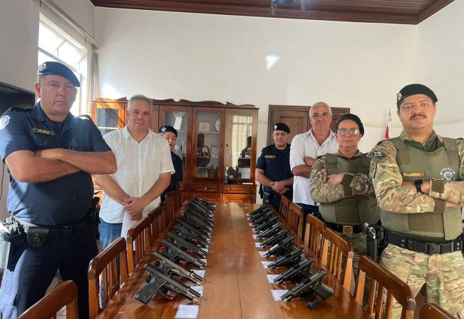 EQUIPE DA SECRETARIA DE SEGURANÇA PÚBLICA DE MOCOCA CELEBRA CONQUISTAS HISTÓRICAS NO GABINETE MUNICIPAL