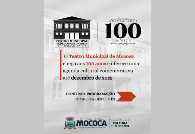 ANIVERSÁRIO 100 ANOS TEATRO!