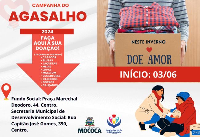 JÁ COMEÇOU - FAÇA SUA DOAÇÃO