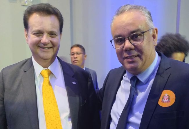 PREFEITO PARTICIPA DA CERIMÔNIA DE POSSE DO GOVERNO DO ESTADO DE SÃO PAULO 