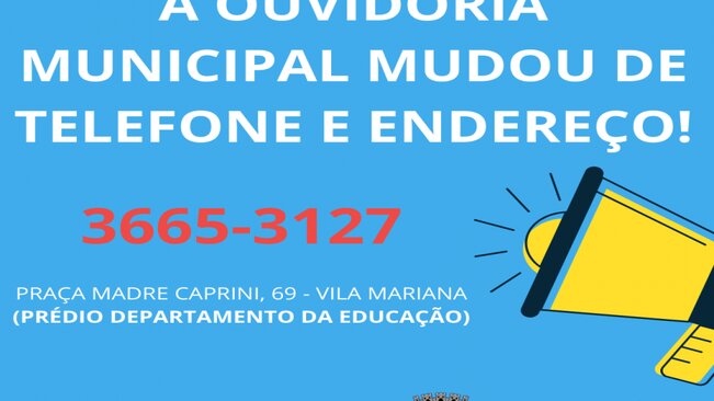 OUVIDORIA MUNICIPAL.