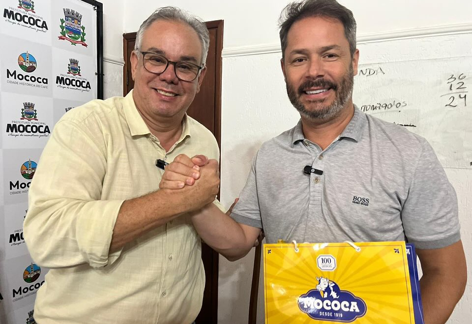 VISITA IMPORTANTE - O DEPUTADO FEDERAL SAULO PEDROSO ESTÁ EM MOCOCA