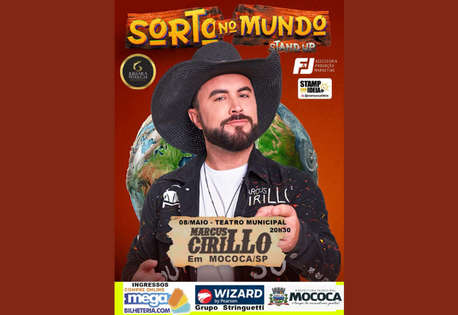  “SORTO NO MUNDO” STAND UP