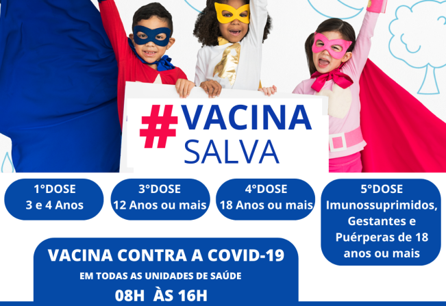 PREFEITURA INFORMA SOBRE VACINAÇÃO CONTRA COVID-19