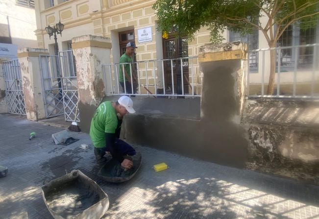 A PREFEITURA MUNICIPAL DE MOCOCA INICIA A REVITALIZAÇÃO DA CASA DE CULTURA “ROGÉRIO CARDOSO”