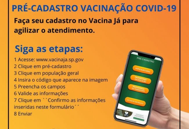  ATENÇÃO AO PRÉ-CADASTRO >>