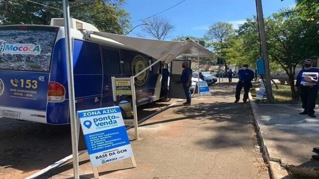 ATENÇÃO MOTORISTAS AO NOVO HORÁRIO DE FUNCIONAMENTO DA ZONA AZUL DIGITAL EM MOCOCA.