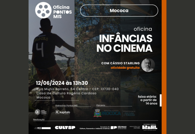 OFICINA: INFÂNCIAS NO CINEMA