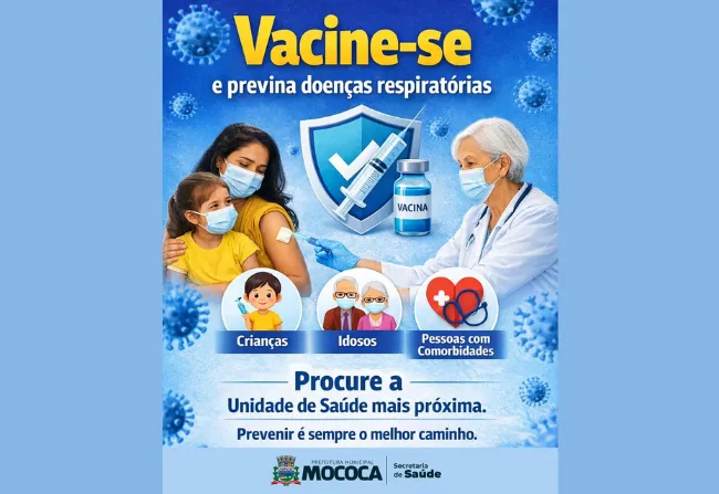 ALERTA! VACINE-SE E PREVINA DOENÇAS RESPIRATÓRIAS