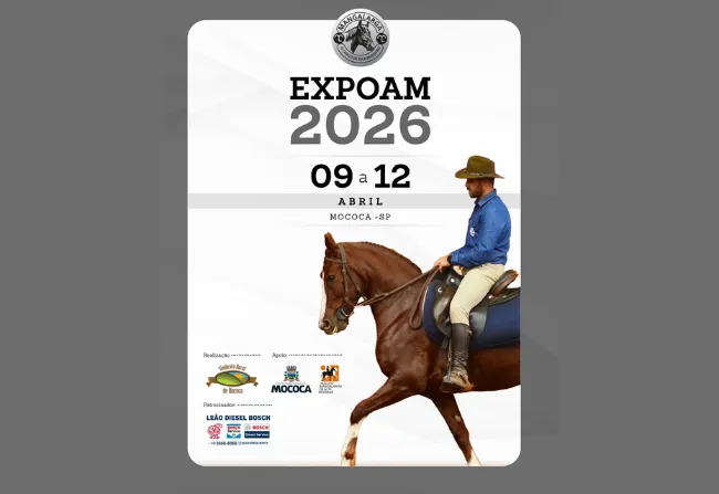  EXPOAM 2026: MOCOCA RECEBE A EXPO MANGALARGA PAULISTA
