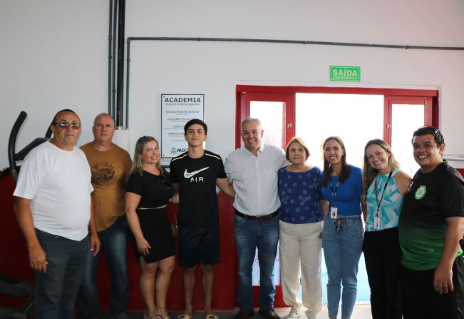 PREFEITURA DE MOCOCA INAUGURA ACADEMIA PÚBLICA MUNICIPAL 