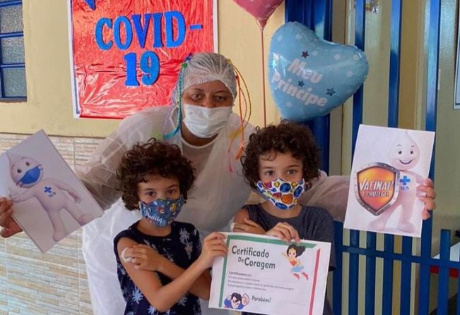 1.350 CRIANÇAS JÁ SE VACINARAM EM MOCOCA 