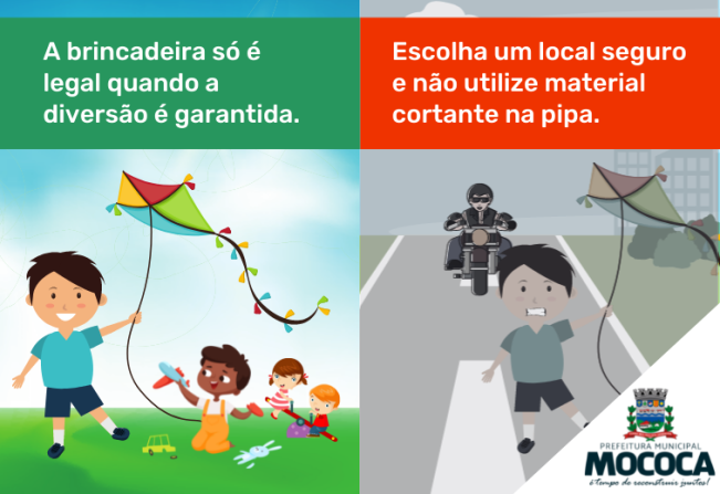 ATENÇÃO POPULAÇÃO MOCOQUENSE: CUIDADO NA HORA DE SOLTAR PIPA  