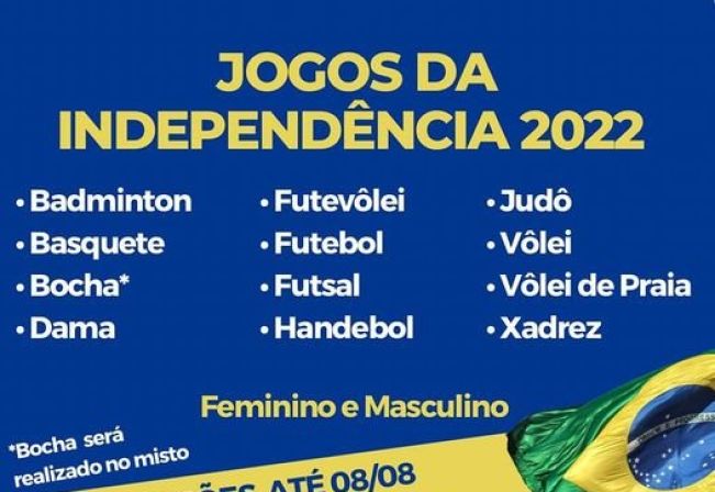 JOGOS DE INDEPENDÊNCIA 2022