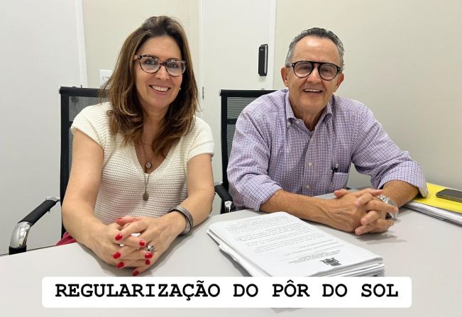 PREFEITURA AVANÇA NA REGULARIZAÇÃO DO PÔR DO SOL