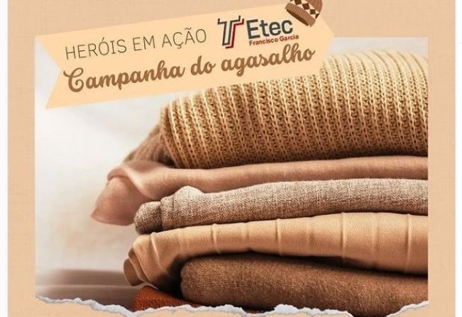 PREFEITURA E ETEC “INDUSTRIAL” EM PARCERIA E SOLIDARIEDADE PARA AQUECER QUEM PASSA FRIO 