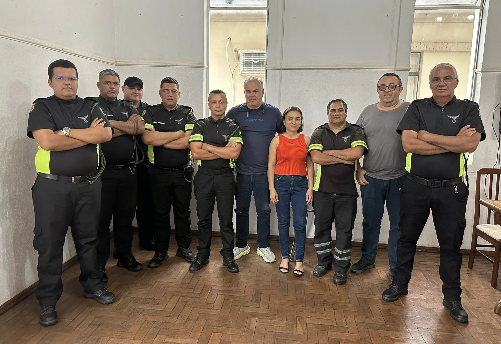 NOVOS AGENTES DE TRÂNSITO SÃO RECEBIDOS EM MOCOCA