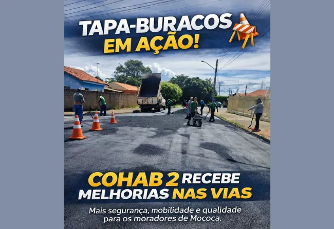 OPERAÇÃO TAPA BURACOS CONTINUA!