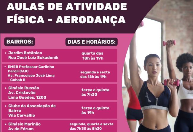 AERODANÇA PARA MULHERES: A MODALIDADE AGORA ESTÁ MAIS PERTO DE VOCÊ!