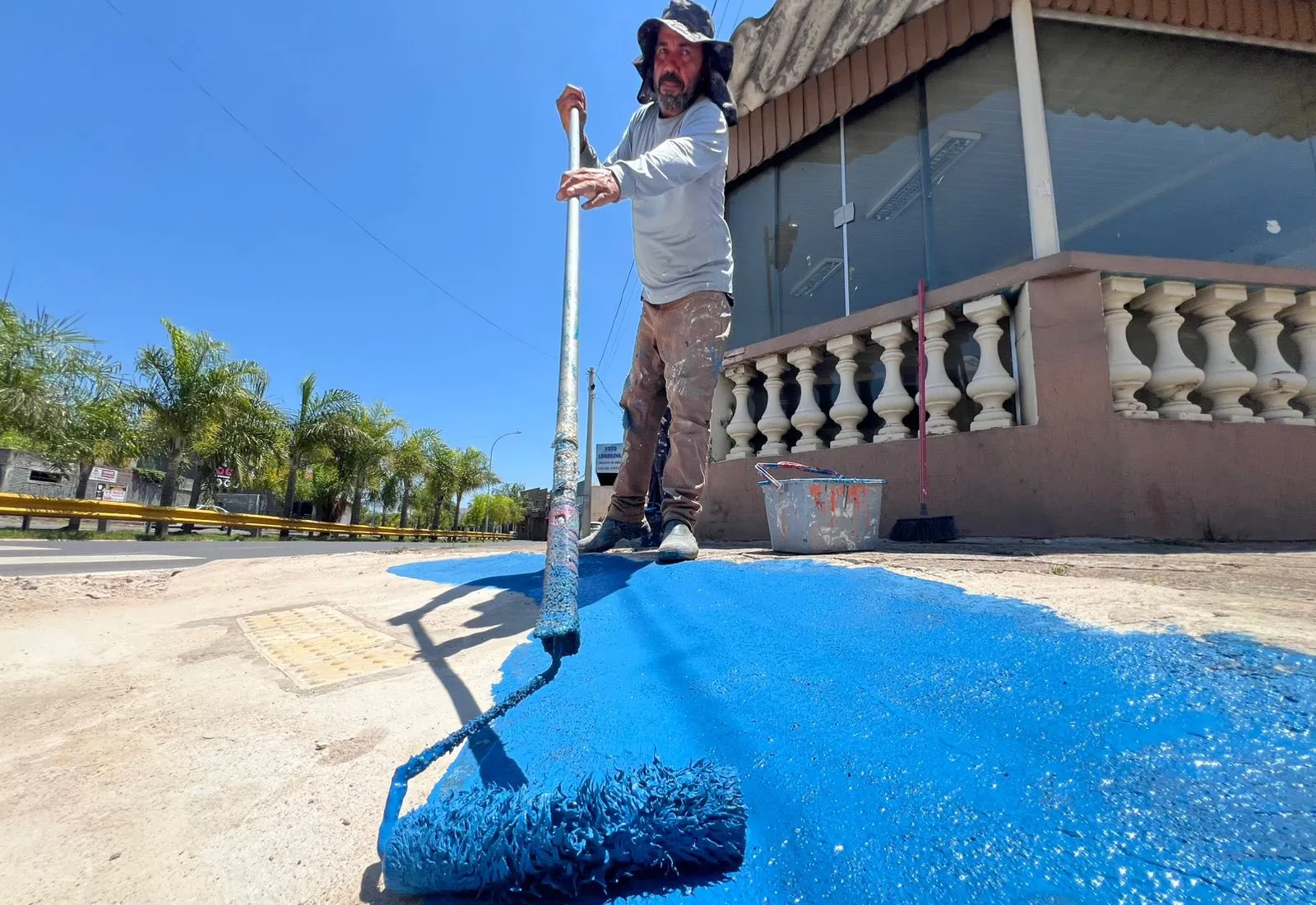 OBRAS DE ACESSIBILIDADE SEGUEM AVANÇANDO EM MOCOCA