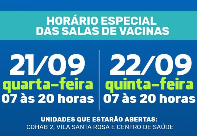 “CORUJÃO DA VACINAÇÃO”