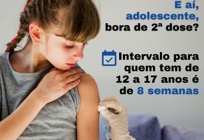 INTERVALO PARA VACINAÇÃO DE JOVENS