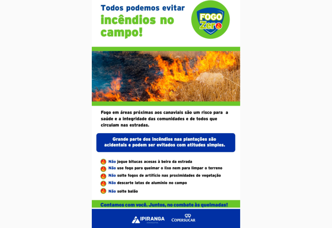 VAMOS EVITAR O INCÊNDIO